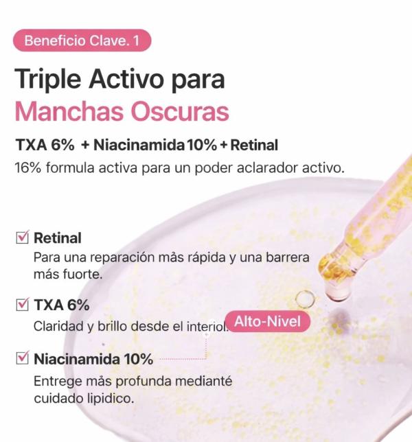 Serum Tonificante De Retinol Y Niacinamida Purito 30ml