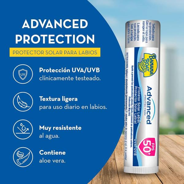 Protector Solar Para Labios Resistente Al Agua Banana Boat