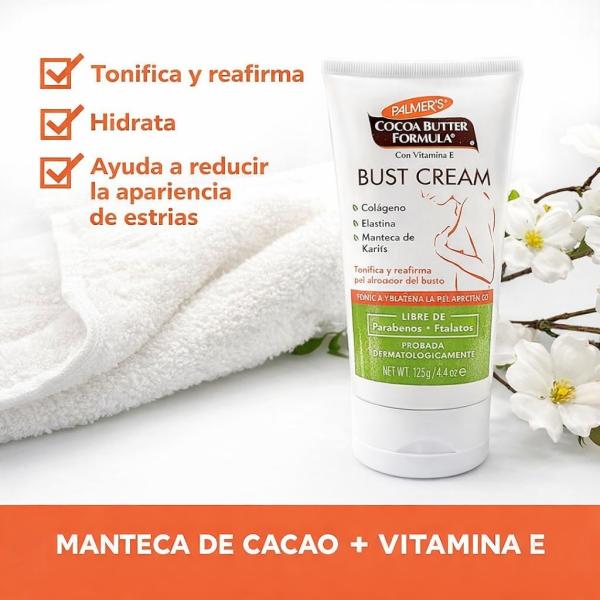 Crema De Colageno Para El Busto 125g Cocoa Butter