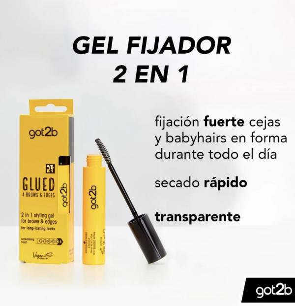 Gel De Peinado De Cejas 2 En 1 Glued Got2b 16ml
