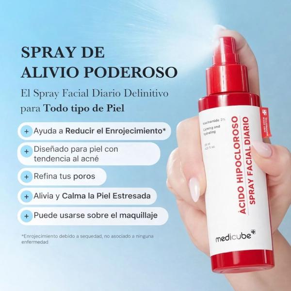 Spray Facial Diario De Acido Hipocloroso 50ml Medicube