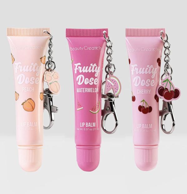 Trio De Balsamos Labiales Frutales De Beauty Creations