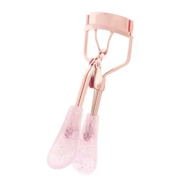 Enchinador De Pestañas Dorado Amor Us Flat Handle