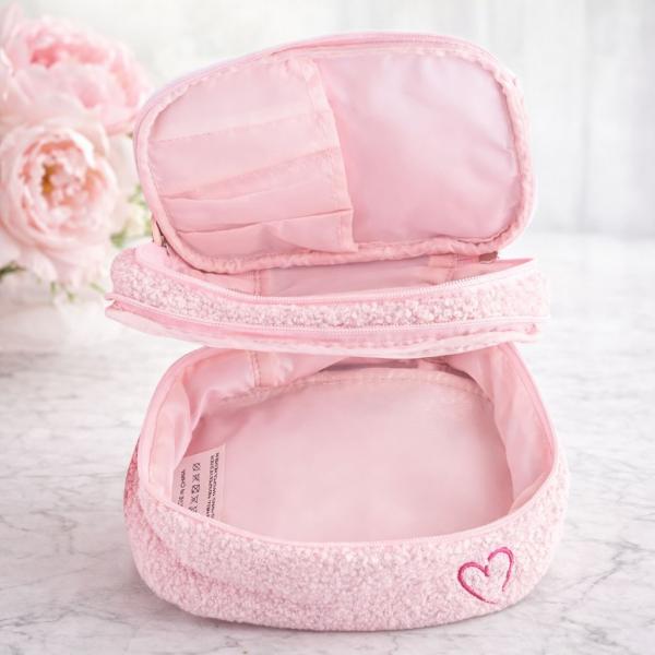 Cosmetiquera De Peluche Beauty Creations Color