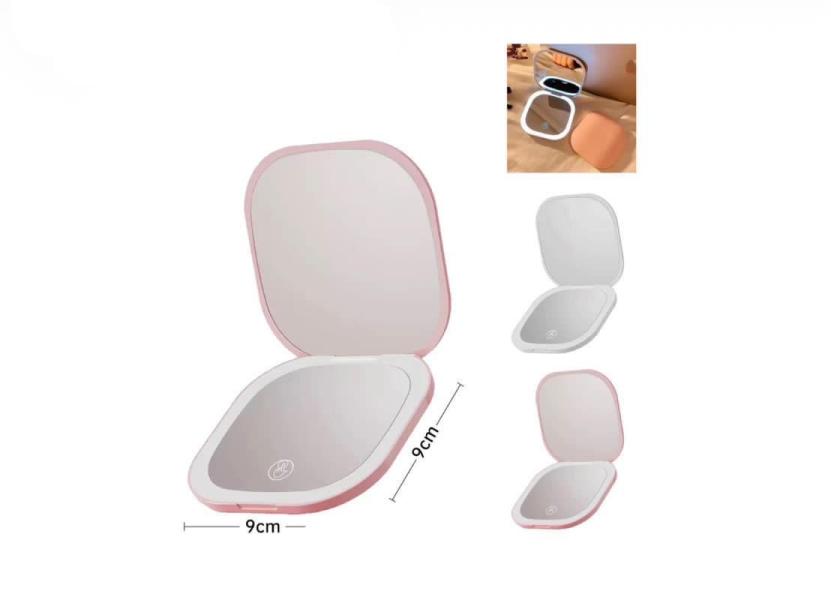 Mini Espejo De Maquillaje Surtido Con Luz Led Makeup Mirror