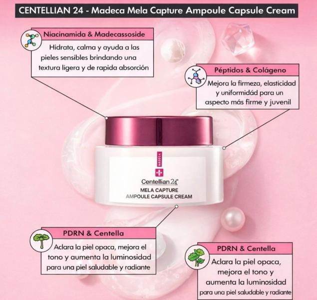 Centellian24 Madeca Mela Capture Ampoule Capsule Cream 55ml