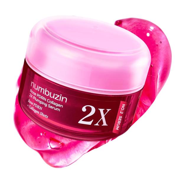 Serum Facial De Rosas Efecto Relleno Numbuzin No.2 ( 30ml )