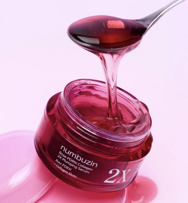 Serum Facial De Rosas Efecto Relleno Numbuzin No.2 ( 30ml )
