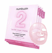 Mascarilla Noctura De Colageno Numbuzin No.2 De 4Pcs