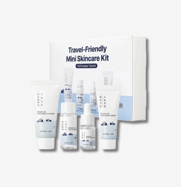 Mini Kit Viajero De Skincare De 4Pcs Round Lab