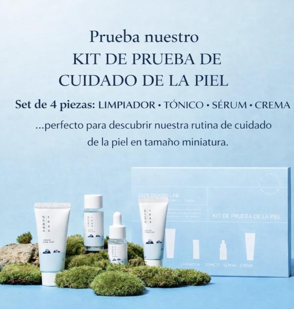 Mini Kit Viajero De Skincare De 4Pcs Round Lab