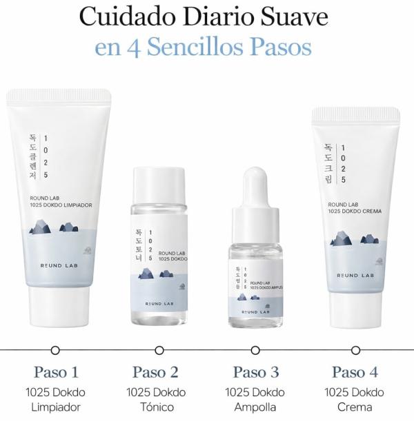 Mini Kit Viajero De Skincare De 4Pcs Round Lab