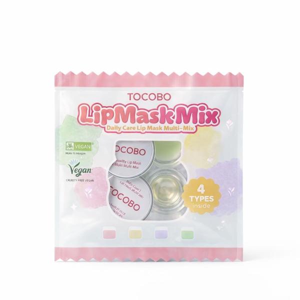 Paquetito De 4 Mini Mascarillas De Labios De Sabores Tocobo