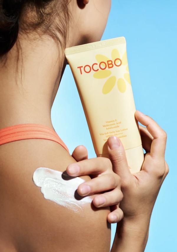 Locion Solar De Alta Proteccion Con Vitamina E Tocobo 150ml 50Spf