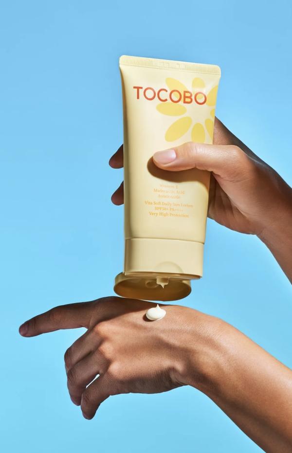 Locion Solar De Alta Proteccion Con Vitamina E Tocobo 150ml 50Spf