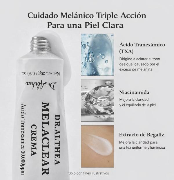 Crema Despigmentante Con Ácido Tranexámico De 20ml