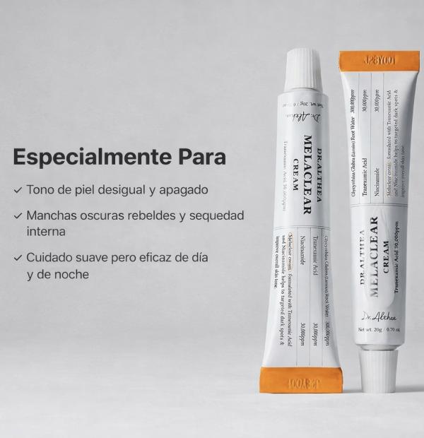 Crema Despigmentante Con Ácido Tranexámico De 20ml