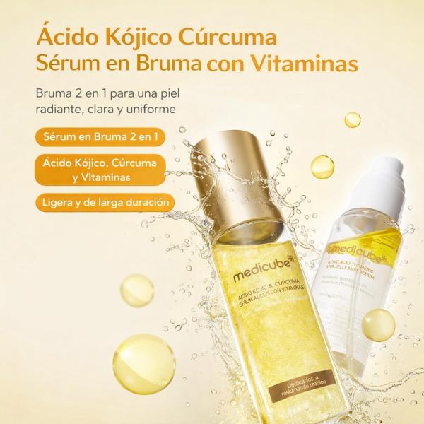 Serum De Bruma De Jalea Brillante De Acido Kojico 100ml Medicube