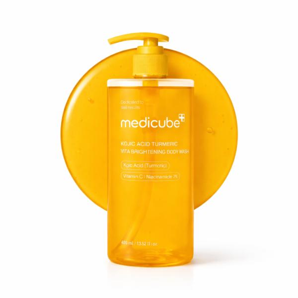 Jabon Corporal Aclarante De Acido Kojico Medicube ( 400ml )