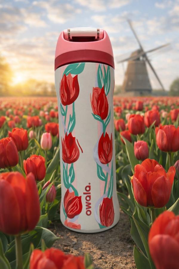 Botella Owala Decorada De 24oz