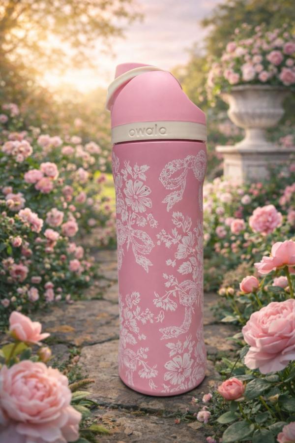 Botella Owala Decorada De 24oz