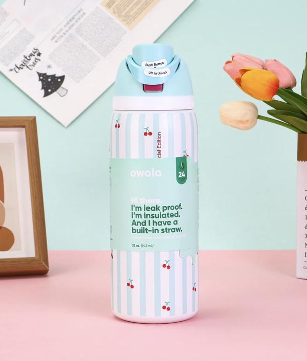 Botella Owala En Decorados Variados 32 Onzas