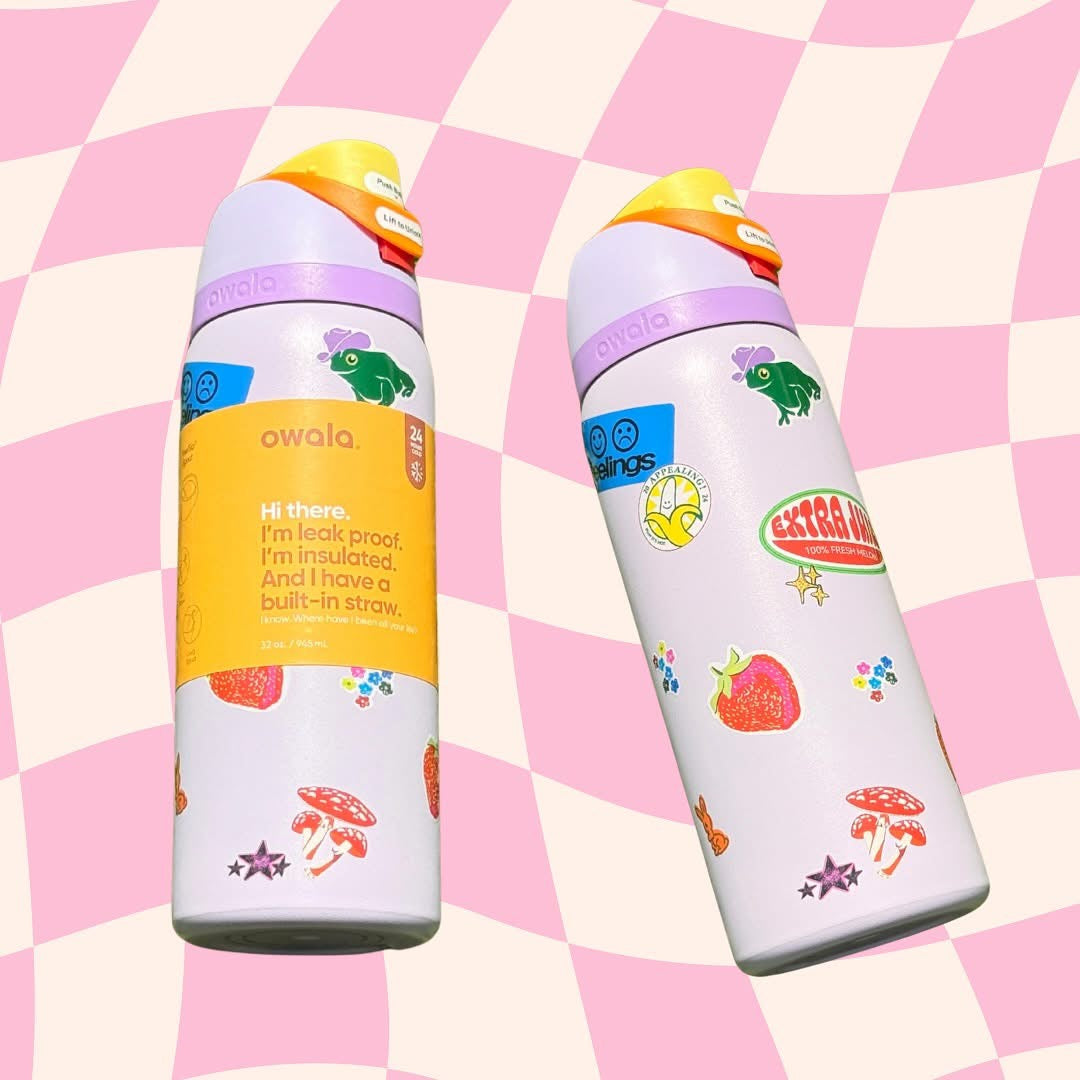 Botella Owala En Decorados Variados 32 Onzas