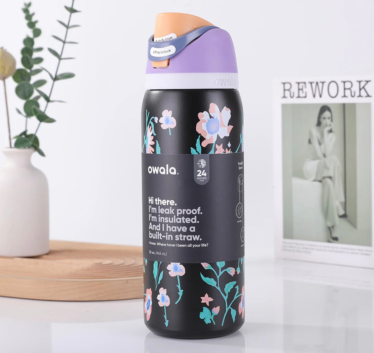 Botella Owala En Decorados Variados 32 Onzas