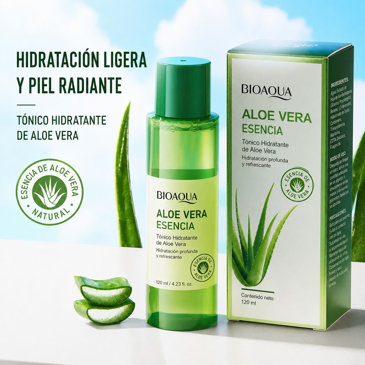 Agua Hidratante De Aloe Vera BQY4536