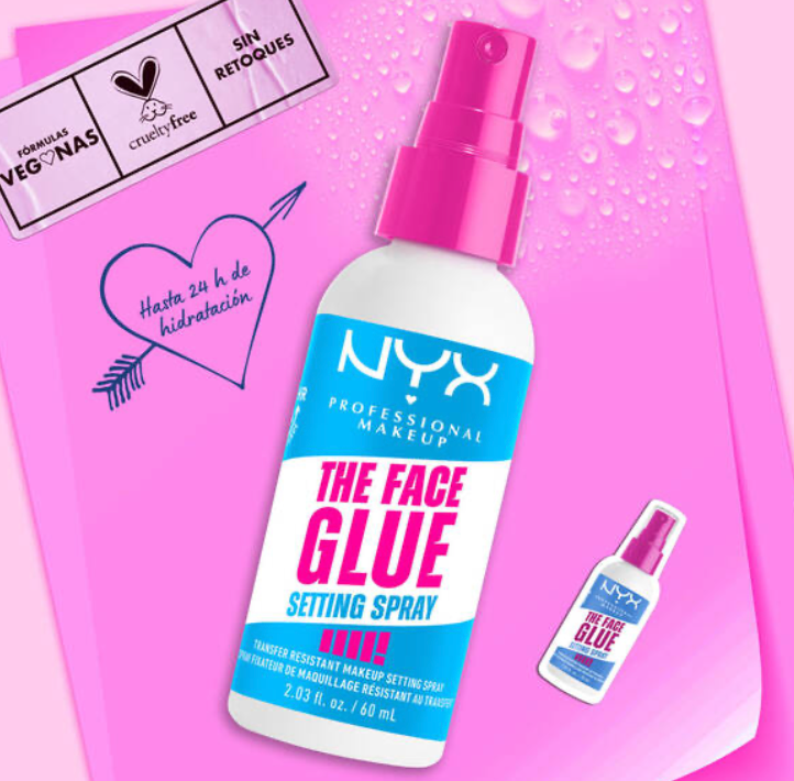 Spray Fijador Facial The Face Glue Nyx