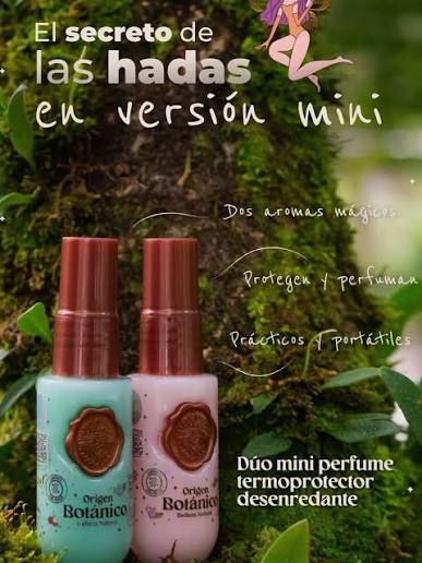 Duo Mini Perfumes Con Proteccion Termica Origen Botanico
