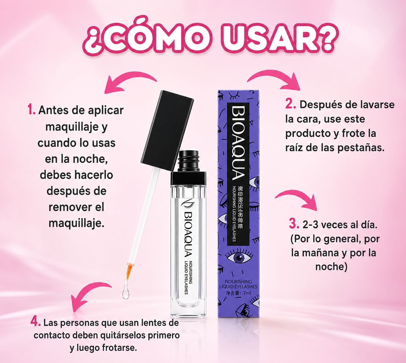Serum De Pestañas Growth BioAqua