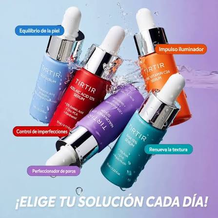 Set De Cuidado Facial Coreano De 5Pcs De Tirtir De 10ml c/u