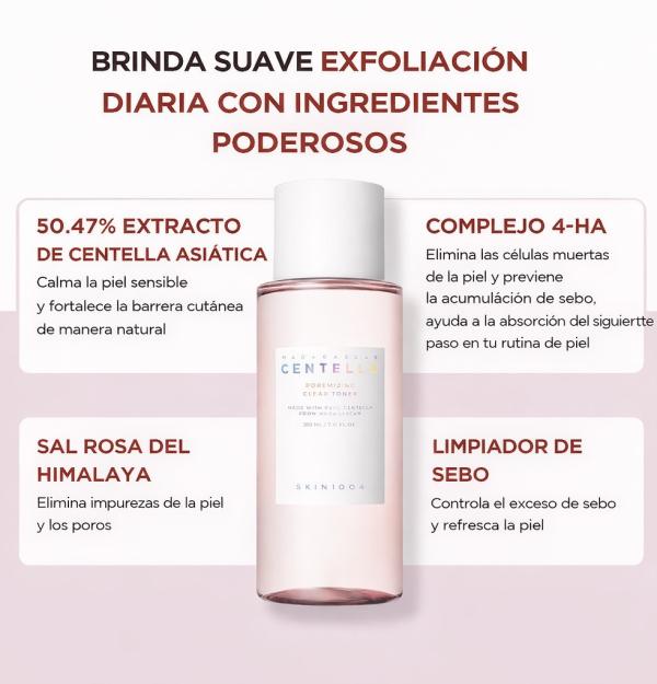 Tonico Hidratante y Exfoliante SKIN1004