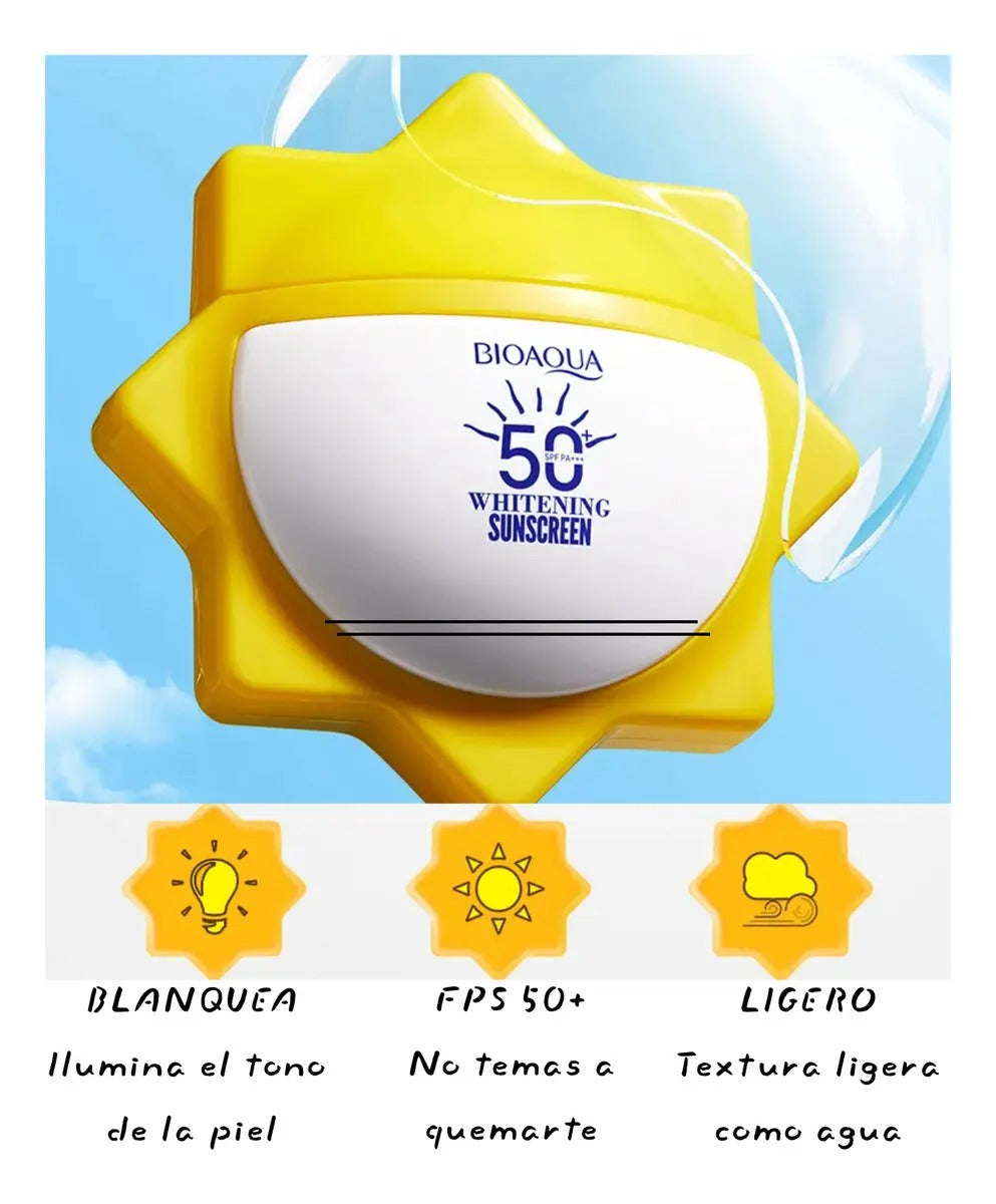Bloqueador Facial y Corporal BIOAQUA