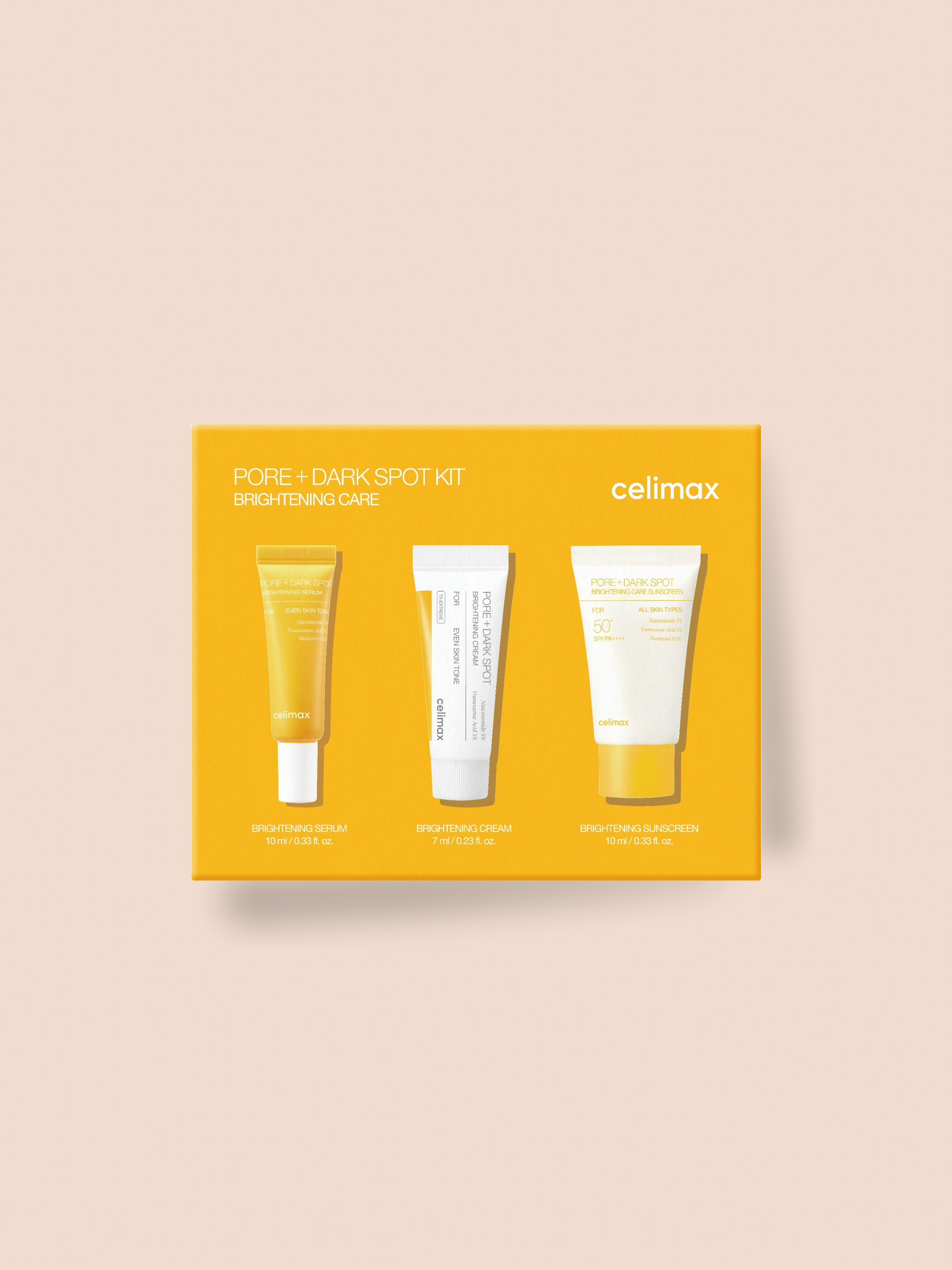 Kit Para Aclarar Los Poros Y Manchas Oscuras Celimax