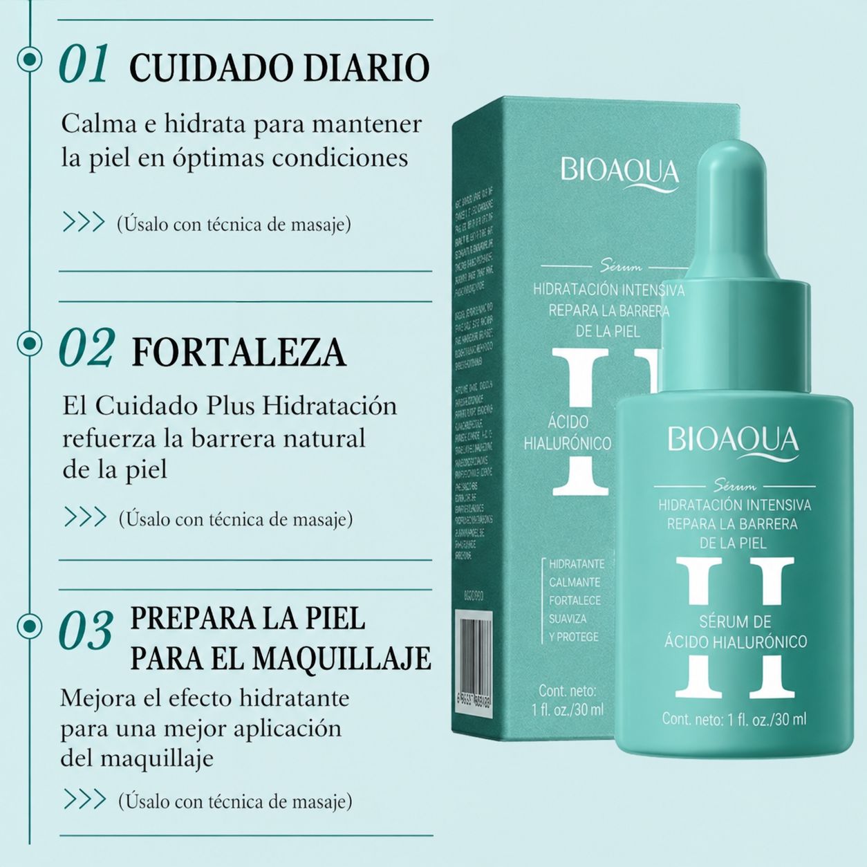 Serum De Acido Hialuronico Hidratación intensa