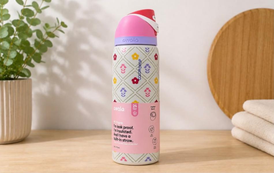 Botella Owala En Decorados Variados 32 Onzas