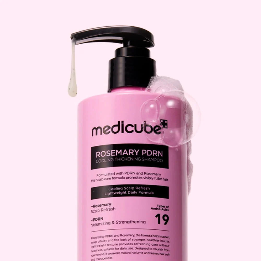 Shampoo Refrescante Con Romero Medicube 400ml